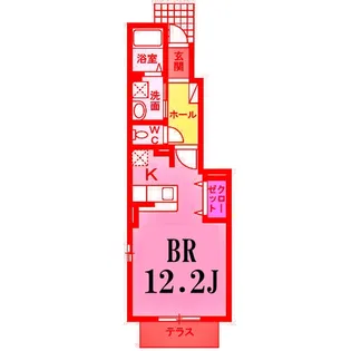 カーサ プリマ【1階】の間取り