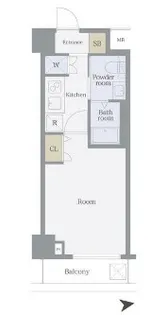 クレアシオン馬込【4階】の間取り
