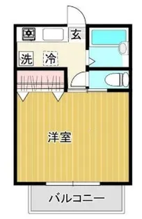 ベルコリーヌ【1階】の間取り