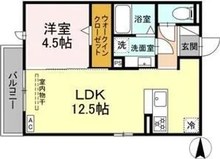 Regulus【3階】の間取り