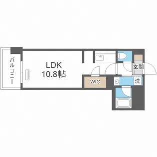 RJRプレシア百年橋【7階】の間取り