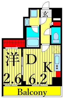 CREATIF日暮里【2階】の間取り