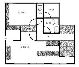 ファミール・F【1階】の間取り