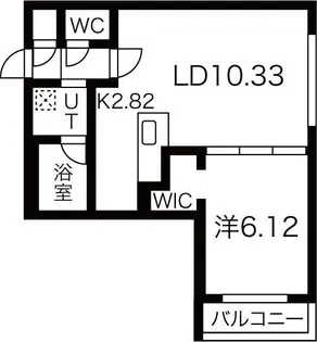 リベッキオ豊平公園(Libeccio 豊平公園)【4階】の間取り