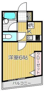 サンクレスト戸越【3階】の間取り
