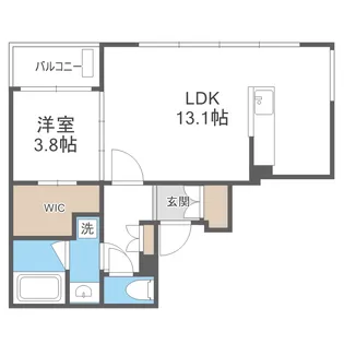 The Eight【5階】の間取り