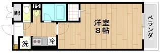 大阪府東大阪市若江西新町4【マンション】の間取り