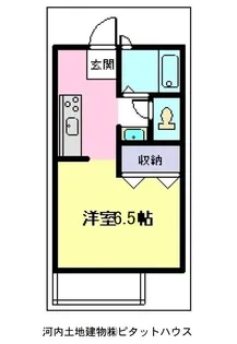リバティ B【1階】の間取り