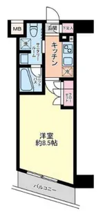 東京都世田谷区瀬田3【マンション】の間取り