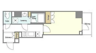 Belle ville 錦糸町【5階】の間取り