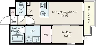 コンポジット新宿柏木【3階】の間取り