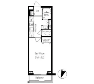東京都大田区南馬込6【マンション】の間取り