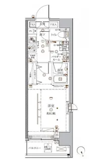 東京都台東区松が谷4【マンション】の間取り