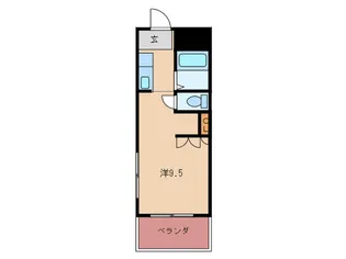 シラカワハイツ【2階】の間取り