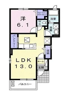 ヴィヴァイオ II【1階】の間取り