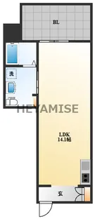 ZEE HAVEN【7階】の間取り