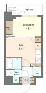 SRESIDENCE新宿早稲田avelis【5階】の間取り