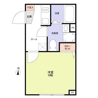 VISTA MAGOME【2階】の間取り