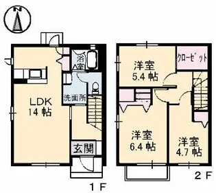 シャトー・Nの間取り