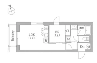 GranDuo用賀7【2階】の間取り