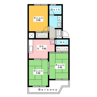 Nextマンション【2階】の間取り