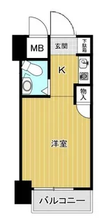 日神パレステージ亀戸第2【7階】の間取り