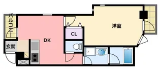 コルネット【3階】の間取り