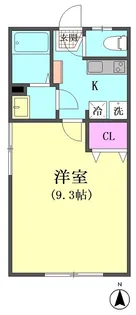 コンフォート山王【2階】の間取り