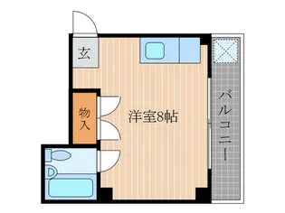 アンクル烏丸高辻【3階】の間取り