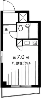 フォルス森下【2階】の間取り