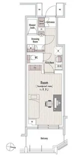 TRACK渋谷本町【11階】の間取り