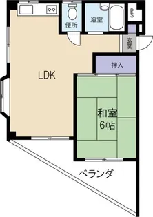 平和メゾン【2階】の間取り