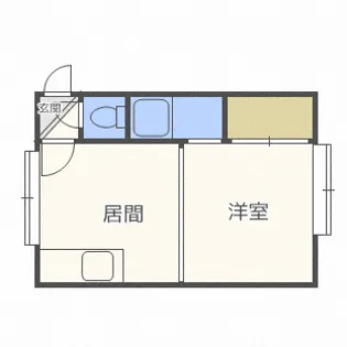 シャルマン283【2階】の間取り