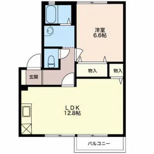シャルマン城東 II【1階】の間取り