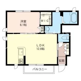 カサ・デ・エスペランサ【1階】の間取り
