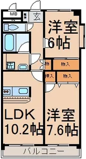 マーベラス【5階】の間取り