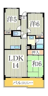 キャピタルステート【5階】の間取り
