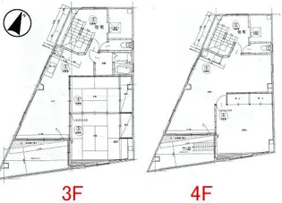 新井ビル【3階】の間取り