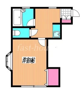 クレールハイツ【1階】の間取り