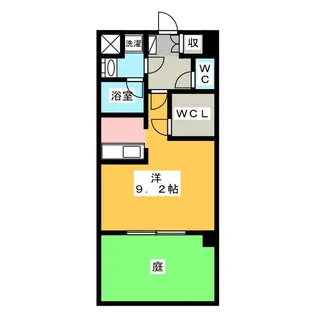 アム・フルス壱番館【1階】の間取り