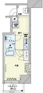 メインステージ神田岩本町II【3階】の間取り