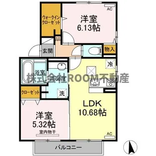 セジュールヨネザワ【1階】の間取り