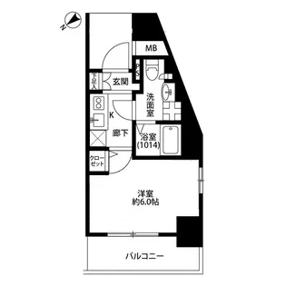 プレール・ドゥーク目白【10階】の間取り