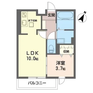 フレア光が丘【1階】の間取り