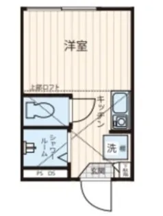 ラ・ルーナ【2階】の間取り
