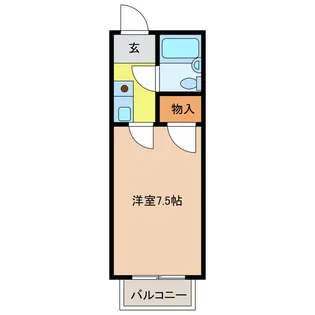 シェリーハウス【2階】の間取り