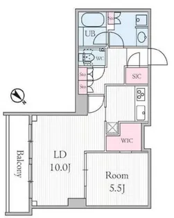 URBAN PARK GRANDE代官山【2階】の間取り