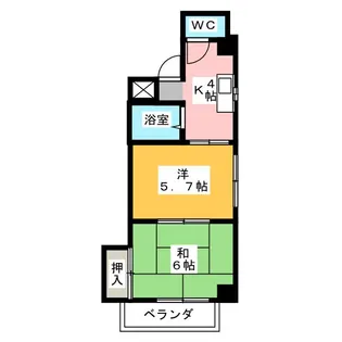 正木ビル【5階】の間取り