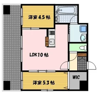 modern palazzo浦上駅前【7階】の間取り