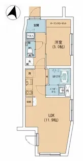 Spruce八雲【1階】の間取り